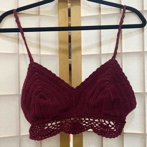 Festival Crochet Bralette Top
